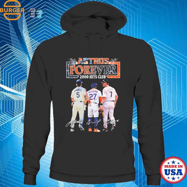 Original Houston Astros 2000 Hits Club Signatures T-shirt,Sweater, Hoodie,  And Long Sleeved, Ladies, Tank Top