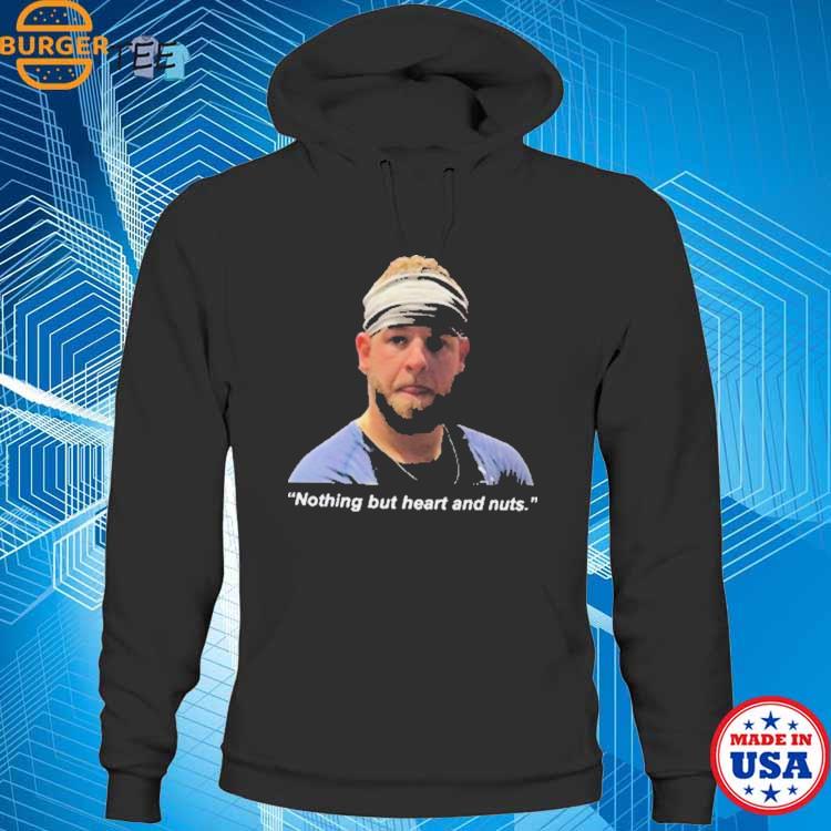 Braves AJ Minter Nothing But Heart And Nuts Shirt, hoodie, sweater