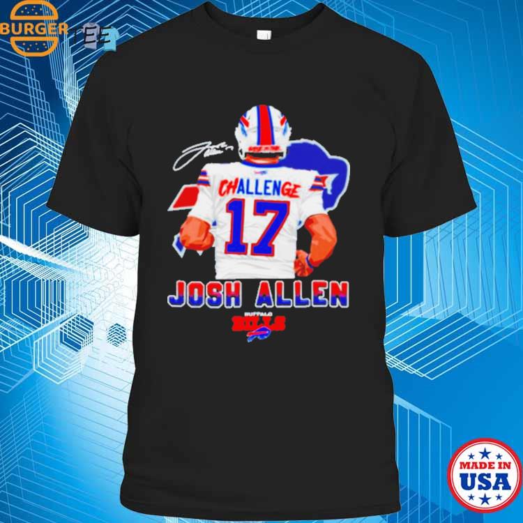 Buffalo Bills Challenge Josh Allen Signature shirt, hoodie