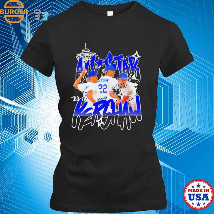 Clayton Kershaw Los Angeles Dodgers All Star Game 2023 shirt