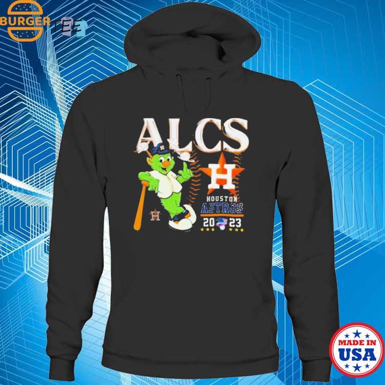 Houston astros mascot 2023 alcs shirt, hoodie, sweater and long sleeve