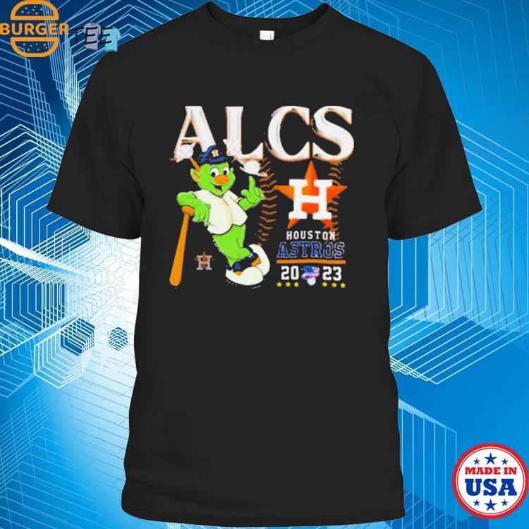 Rangers vs astros American league championship 2023 mascot shirt