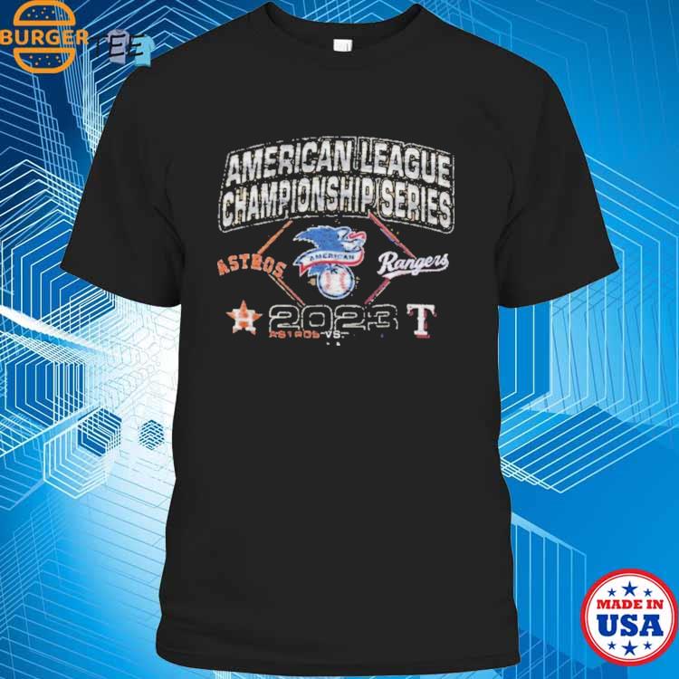Official houston Astros vs. Texas Rangers 2023 ALCS Matchup Franklin T- Shirts, hoodie, sweater, long sleeve and tank top