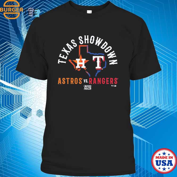 Houston Astros Vs Texas Rangers 2023 alcs matchup Texas Showdown Shirt