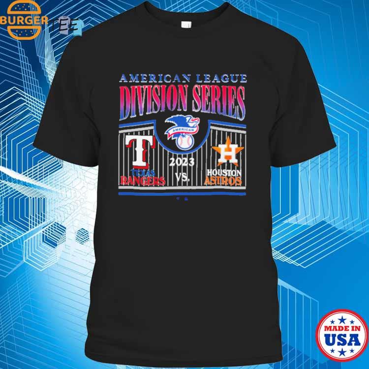 Houston Astros Vs Texas Rangers American League Division 2023 Shirt