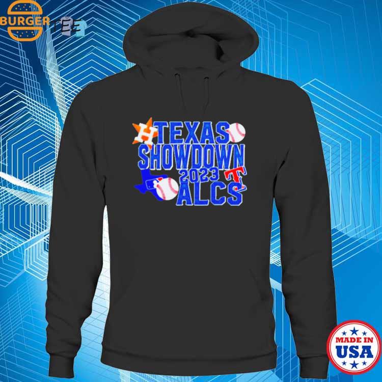 Official Houston Astros Vs Texas Rangers Alcs Texas Showdown 2023 Shirts,  sweatshirt, hoodie, v-neck tee