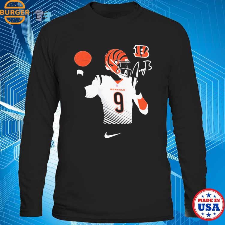 Official joe burrow cincinnati bengals nike youth player name