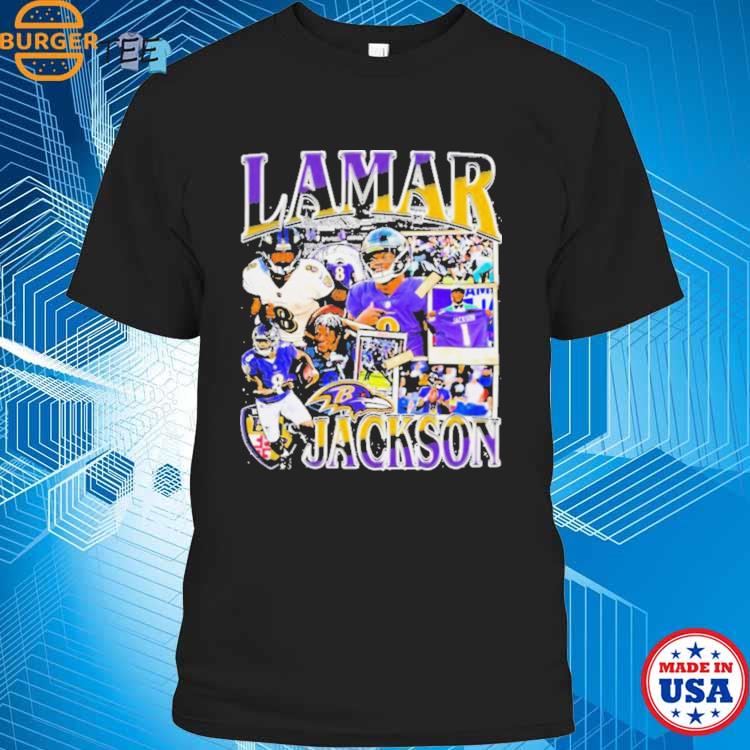 Lamar Jackson T-Shirt, Baltimore Football Men's Premium T-Shirt