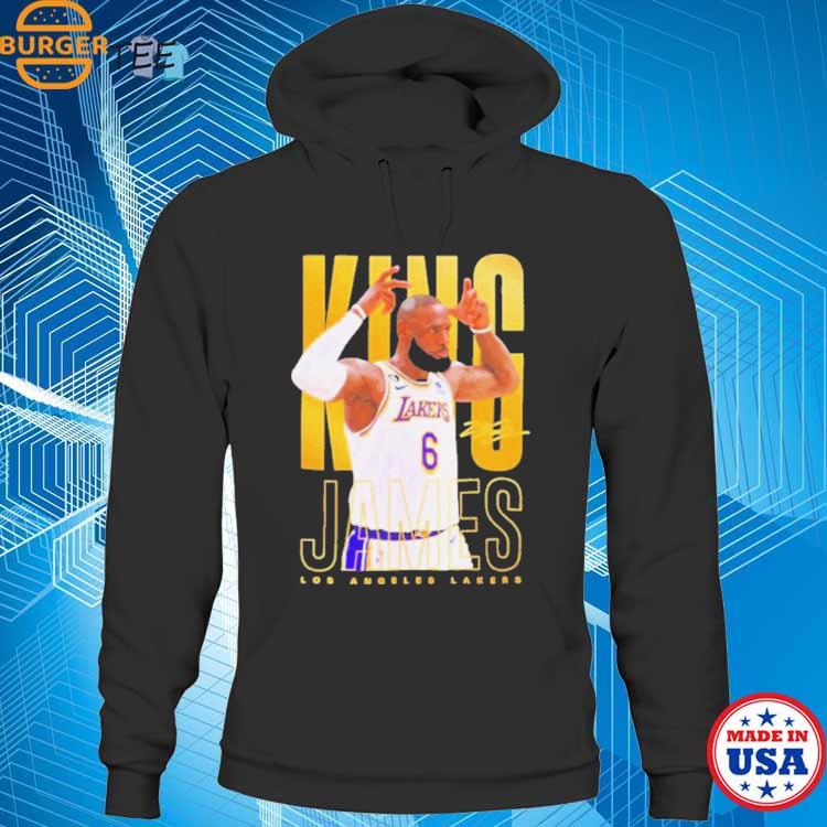 Lebron James King Los Angeles Lakers Signature 2023 T Shirt