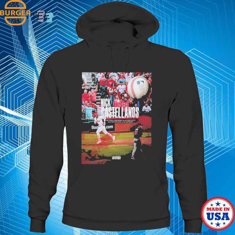 Nick Castellanos Philadelphia Phillies Casty Making History x2 First Player  In MLB History Poster Shirt, hoodie, sweater, long sleeve and tank top