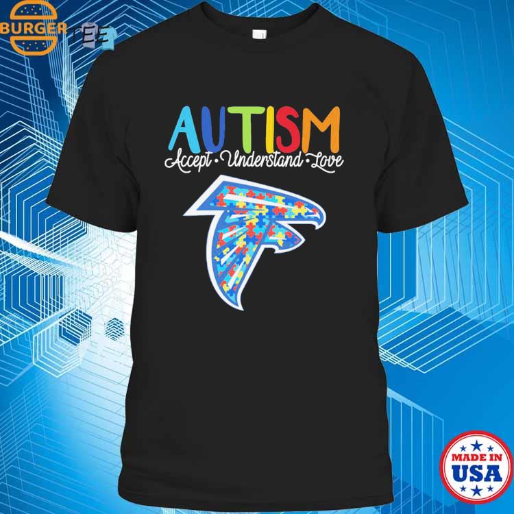 Official atlanta Falcons Hand Autism 2023 NFL shirt, hoodie, sweater, long  sleeve and tank top