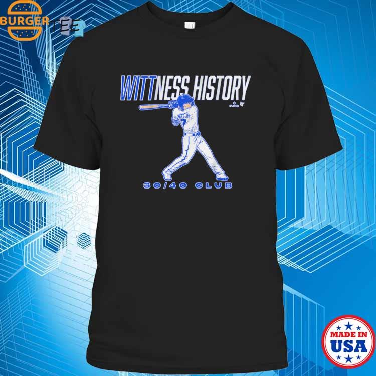 Official Bobby witt jr wittness history T-shirt, hoodie, tank top