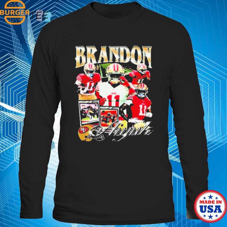 Brandon Aiyuk San Francisco 49ers retro shirt, hoodie, sweater