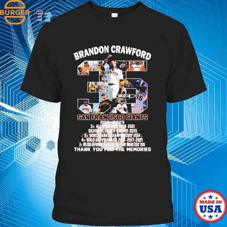 Brandon Crawford San Francisco Giants T-Shirt, hoodie, sweater, long sleeve  and tank top