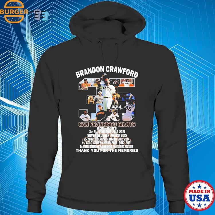 Brandon Crawford T-Shirts & Hoodies, San Francisco Baseball