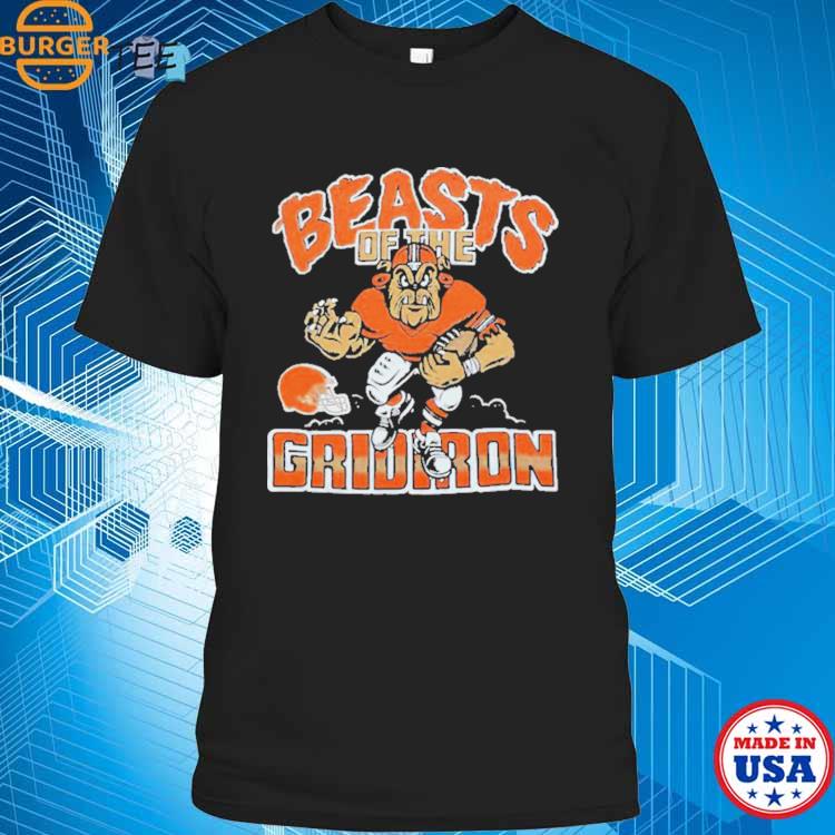 Top cleveland Browns beasts of the gridiron shirt, hoodie, sweater