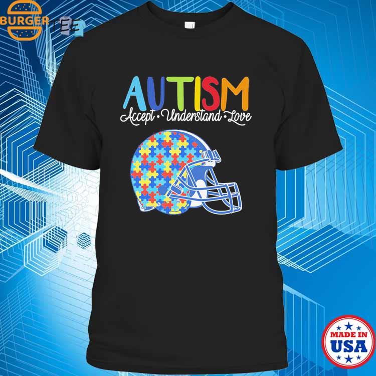 Official Cleveland browns NFL autism awareness accept understand love T- shirt, hoodie, tank top, sweater and long sleeve t-shirt