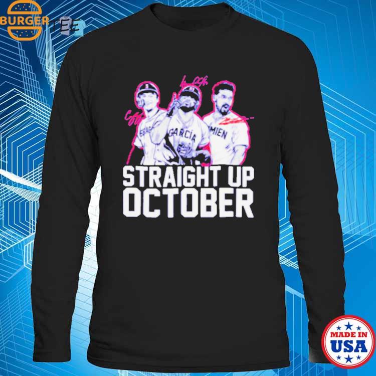 Corey Seager Marcus Semien And Adolis Garcia Straight Up October