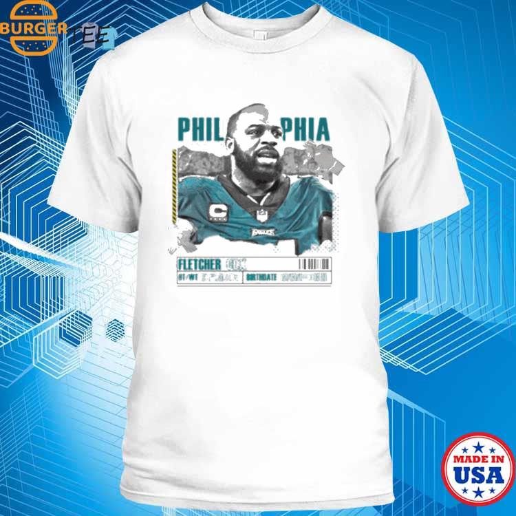 Fletcher Cox Shirt, Philadelphia Football Men's Cotton T-Shirt