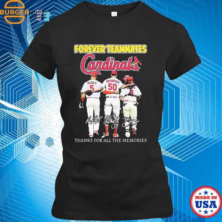 Forever Teammates St Louis Cardinals Thanks For All The Memories T-shirt -  Shibtee Clothing