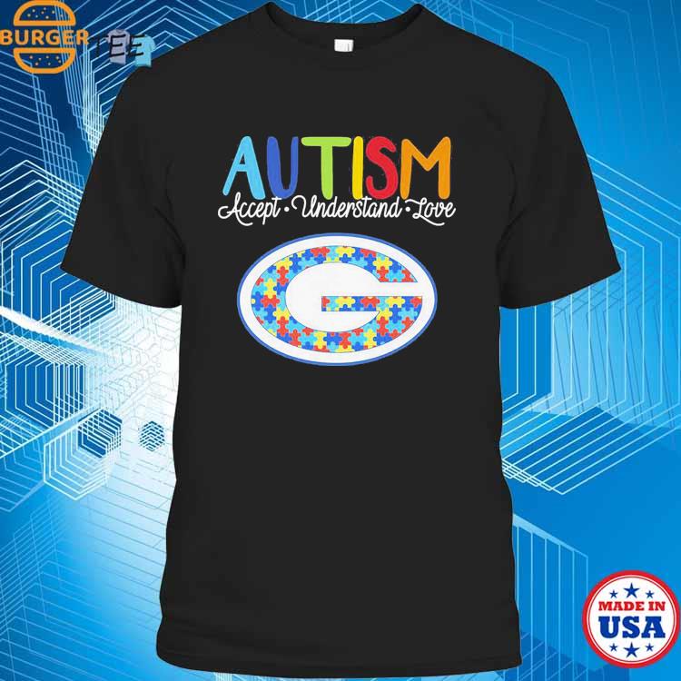 Green Bay Packers NFL Special Autism Awareness Design Hoodie T Shirt -  Growkoc