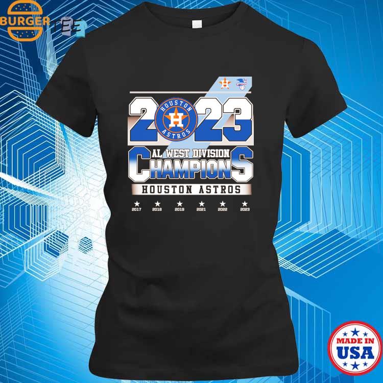 Houston Astros 6-Time AL West Division Champions shirt, hoodie, sweater,  long sleeve and tank top