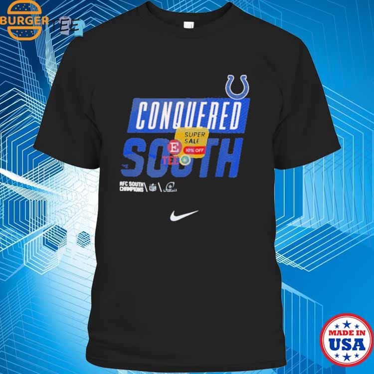 Indianapolis Colts Conquered The South Nfl 2023 Playoff Shirt