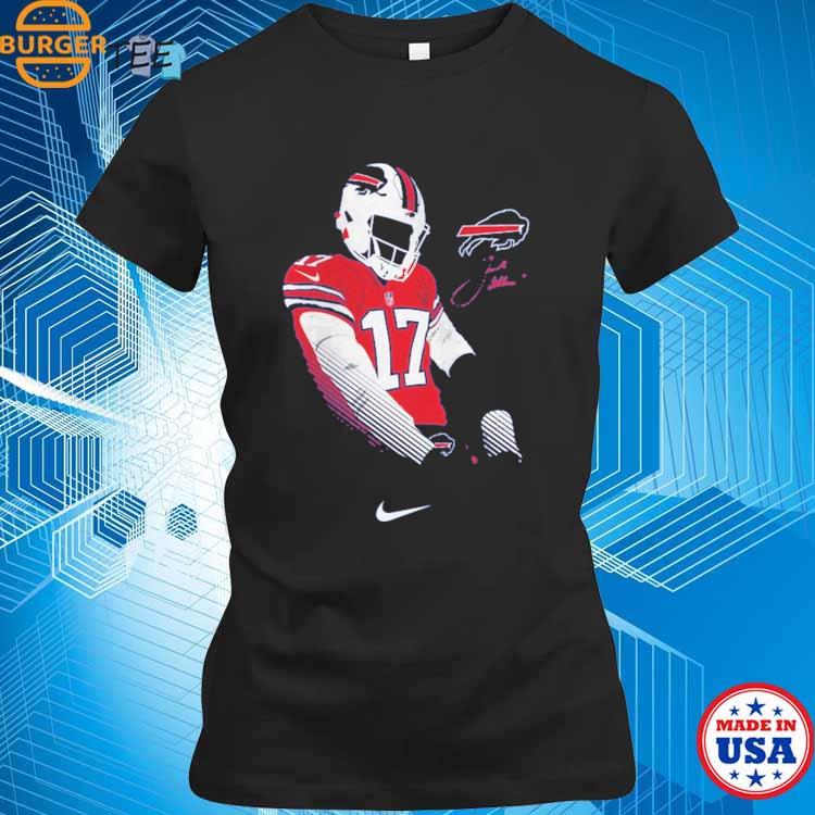 Josh Allen Buffalo Bills Nike Youth Player Name & Number T-Shirt