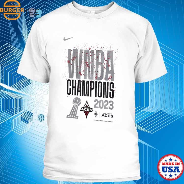 Official las Vegas Aces Nike Youth 2023 WNBA Finals Champions Authentic  Parade T-Shirt, hoodie, sweater, long sleeve and tank top