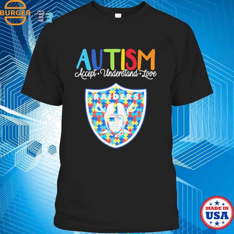 THE BEST NFL Las Vegas Raiders Special Autism Awareness Design Hoodie