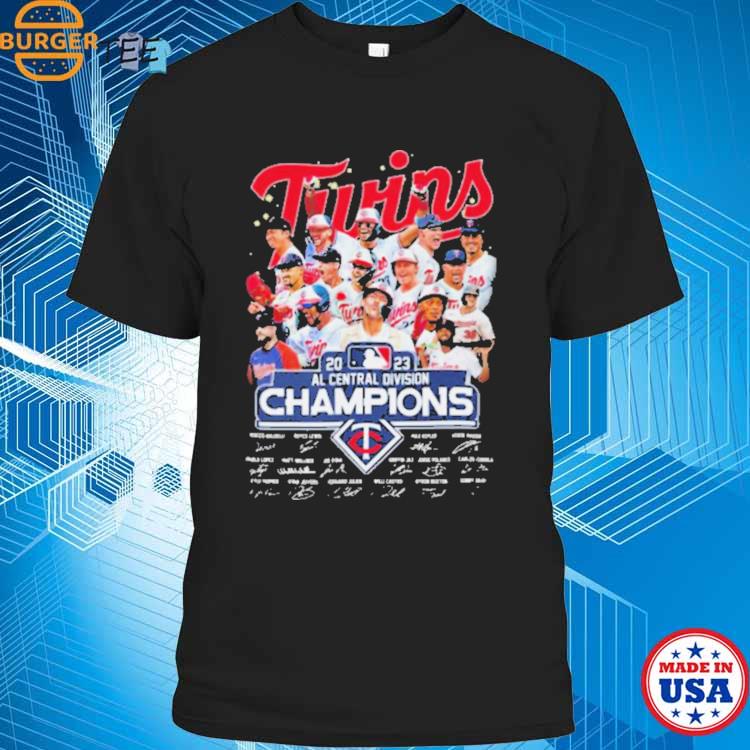 Minnesota Twins 2023 AL Central Division Champions shirt, hoodie, sweater,  long sleeve and tank top