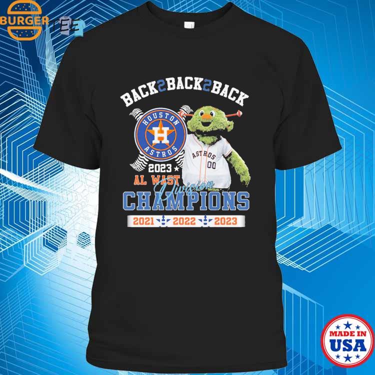 Mlb Houston Astros Back2back2back 2023 Al East Division Champions 2021 2022  2023 T-shirt