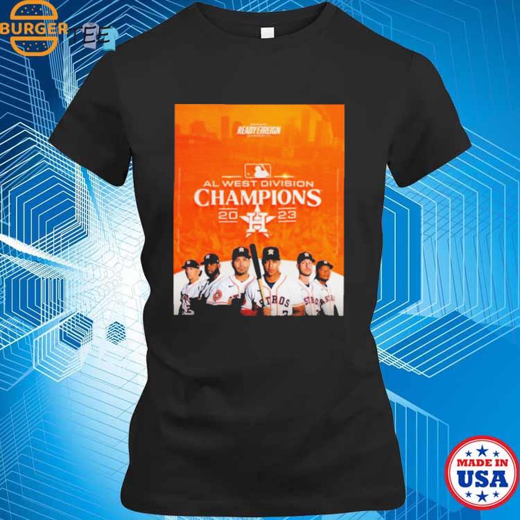 Mlb Houston Astros Champs Al West Division Champions 2023 Poster T-shirt,Sweater,  Hoodie, And Long Sleeved, Ladies, Tank Top
