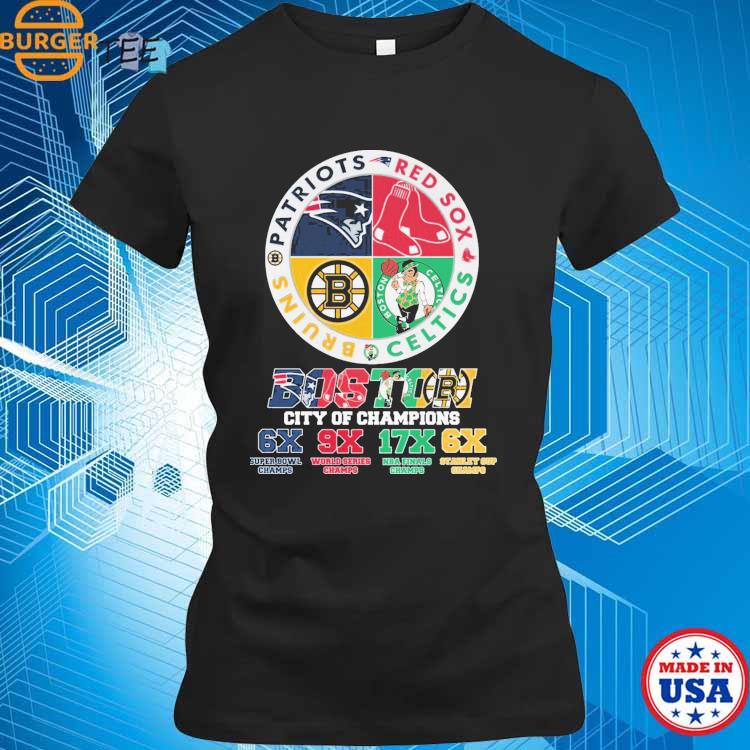 Funny boston city of champions Bruins Celtics Red Sox and Patriots shirt,  hoodie, sweater, long sleeve and tank top