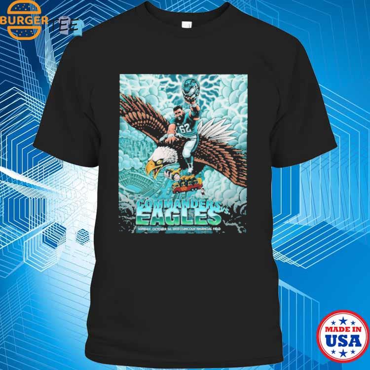 Philadelphia Eagles vs. Washington Commanders predictions for Week 4 poster  shirt, hoodie, sweater, long sleeve and tank top