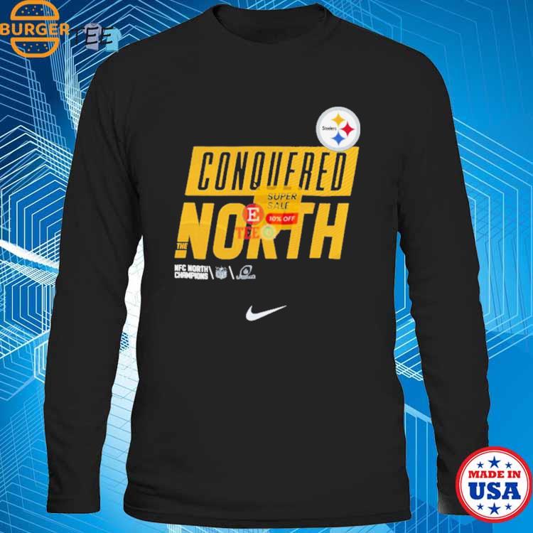 Pittsburgh Steelers Conquered The North NFL 2023 Playoff T-Shirt, hoodie,  sweater, long sleeve and tank top