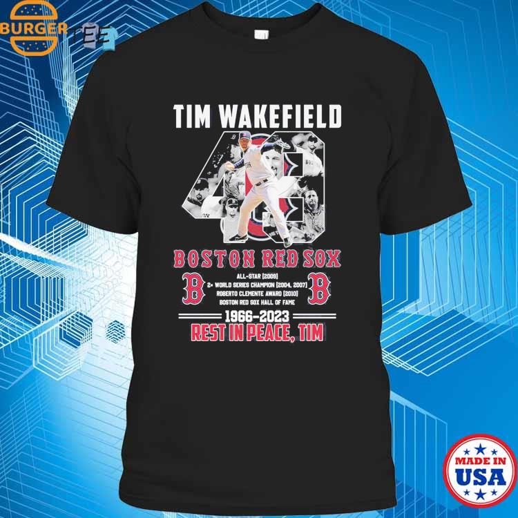 Tim Wakefield 49 Legend Boston Red Sox 1966 - 2023 Rest In Peace, Tim T- shirt,Sweater, Hoodie, And Long Sleeved, Ladies, Tank Top