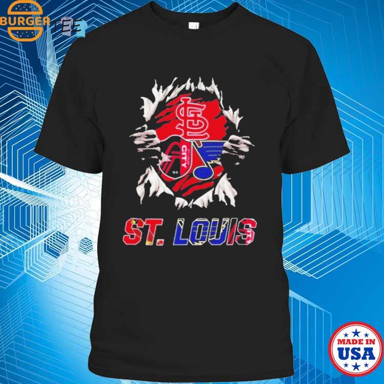 St Louis Blues and St Louis Cardinals logo shirt, hoodie, sweater, long  sleeve and tank top