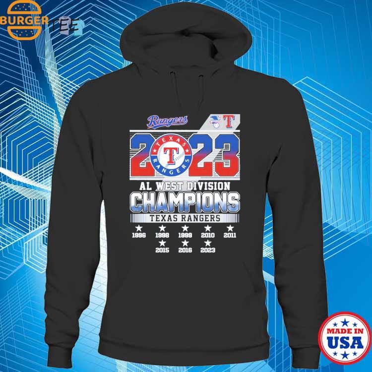 OfficialTexas rangers al west champs 2023 T-shirt, hoodie, tank