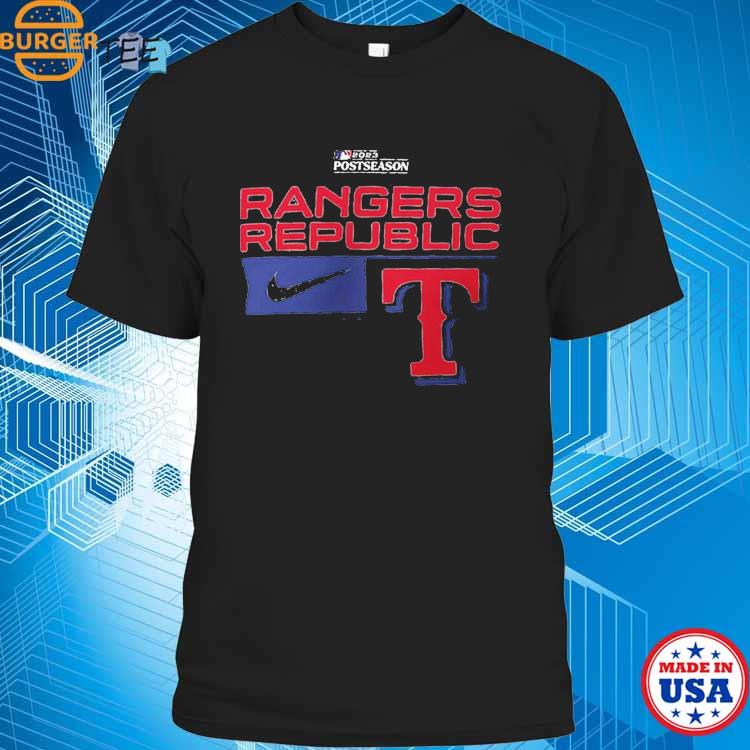 Texas Rangers Nike Rangers Republic Postseason 2023 Shirt, hoodie