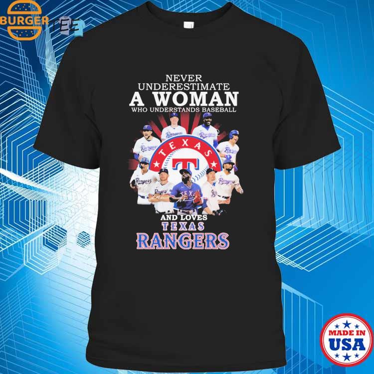 Official Texas Rangers Team Images Never Underestimate An Old Man Who  Understands Baseball And Loves Texas Rangers Signatures T-shirt, hoodie,  sweater, long sleeve and tank top