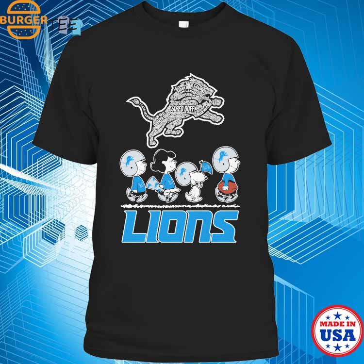 Official Detroit Lions NFL Peanut Characters It's Ok To Be