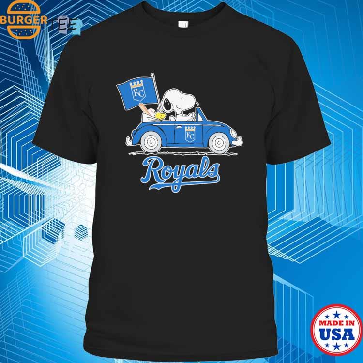 Peanuts Snoopy x Kansas City Royals Baseball Jersey W - Scesy