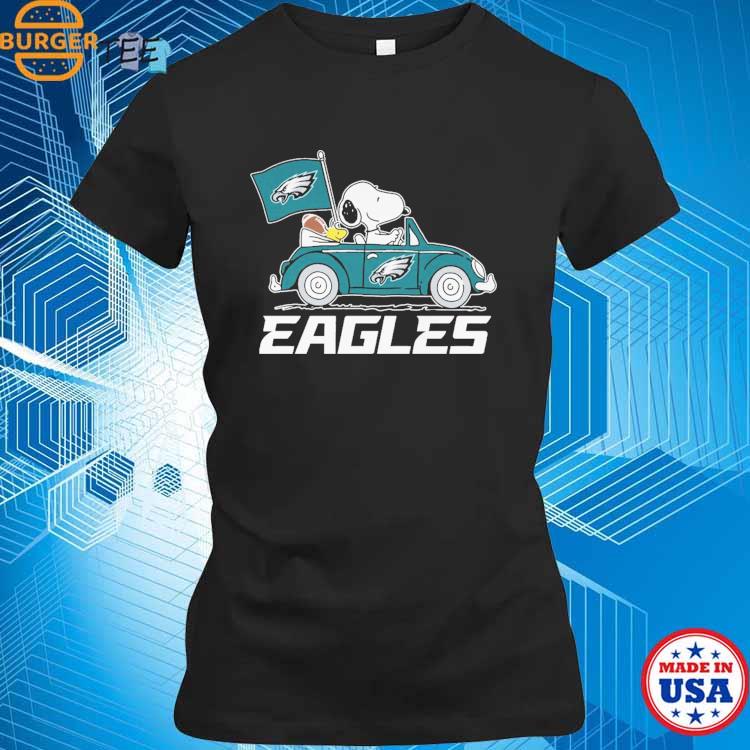 2023 Philadelphia Eagles Snoopy And Woodstock Drive Car It's A