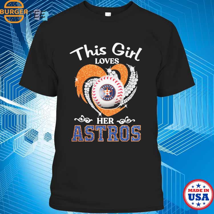 Official Houston Astros baseball heart shirt, sweater, hoodie, and