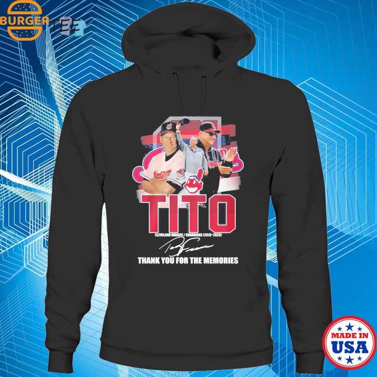 Tito Cleveland Indians, Guardians 2013 – 2023 Thank You For The Memories  Unisex T Shirt - Limotees