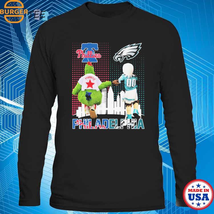 Mascot Philadelphia Eagles and Philadelphia Phillies City shirt