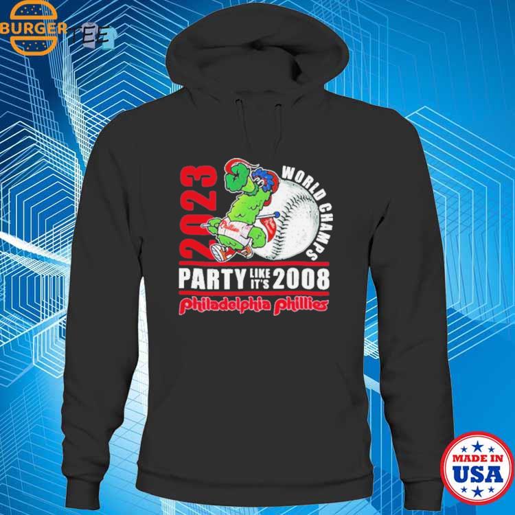 2023 World Champs Party Like It's 2008 Philadelphia Phillies T