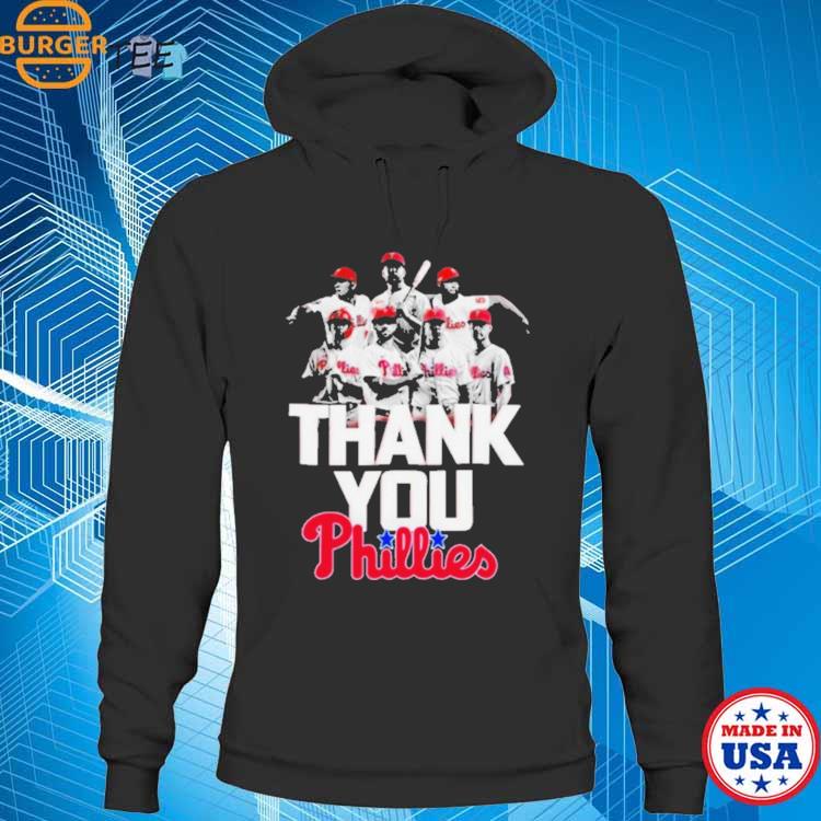 Philadelphia Phillies Team Players 2923 Thank You Phillies Shirt