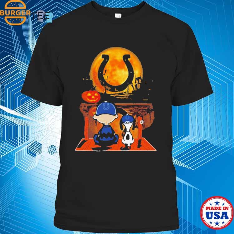 Indianapolis Colts Are Coming To Town Snoopy Christmas T-Shirt - T